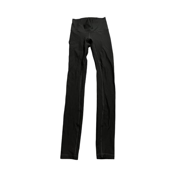 Lululemon‎ Mapped Out High-Rise Tight 28" Black / Black Leggings Womens Size 2 - Picture 2 of 8